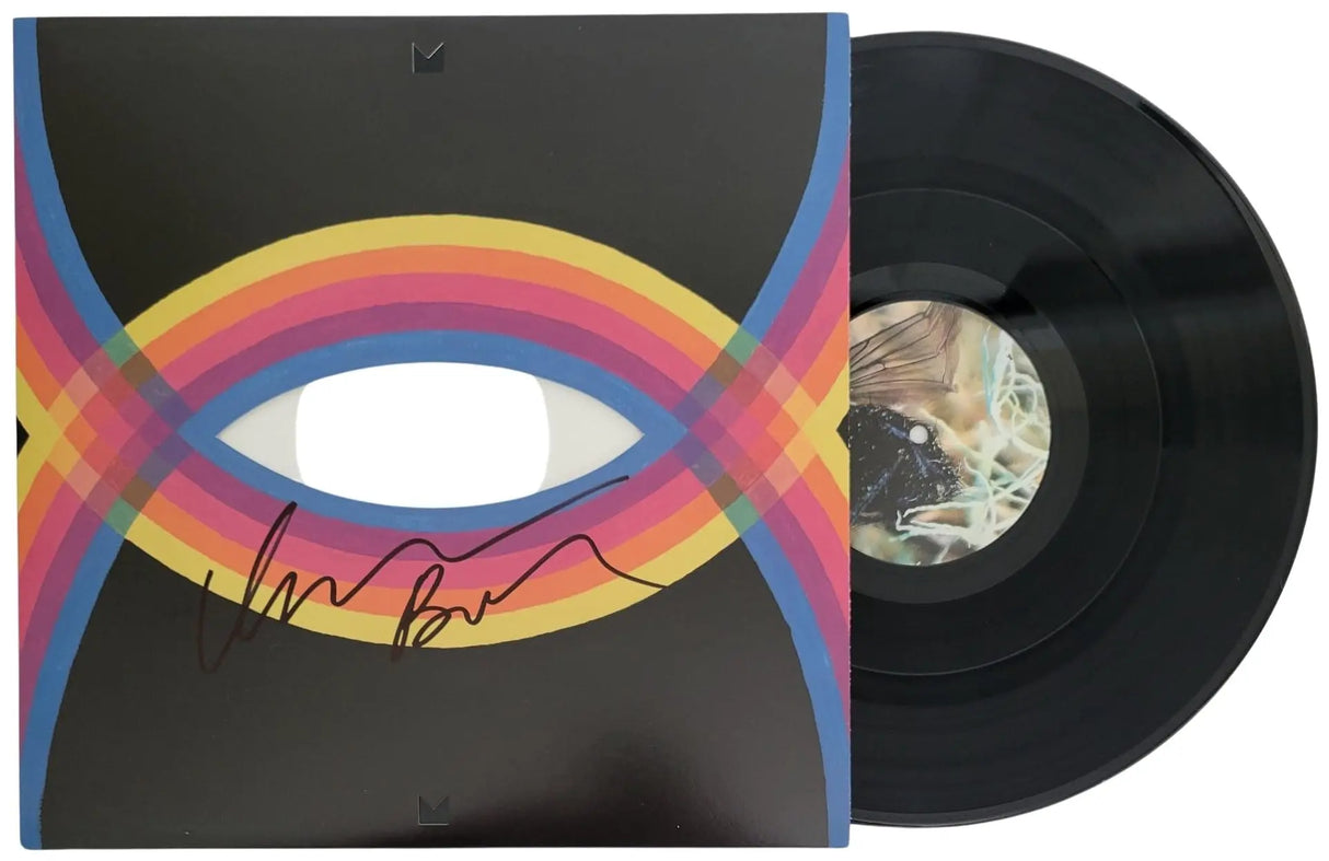 Isaac Brock Signed Modest Mouse Night On The Sun Album Vinyl Record Proof COA Autographed