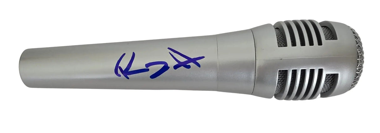 RZA WU Tang Clan Rapper Signed Microphone COA Exact Proof Autographed Mic