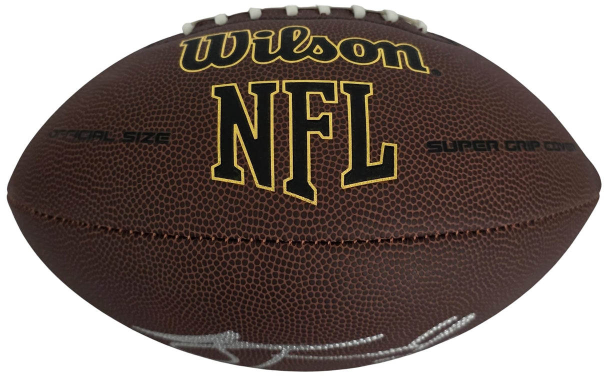 AJ Terrell Signed Football COA Proof Autographed Clemson Tigers Atlanta Falcons