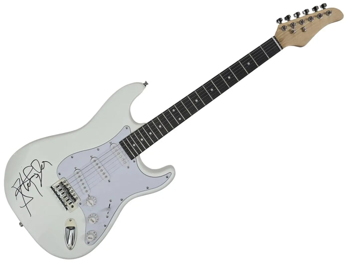 Steven Tyler Signed Electric Guitar COA Exact Proof Autographed Aerosmith Singer