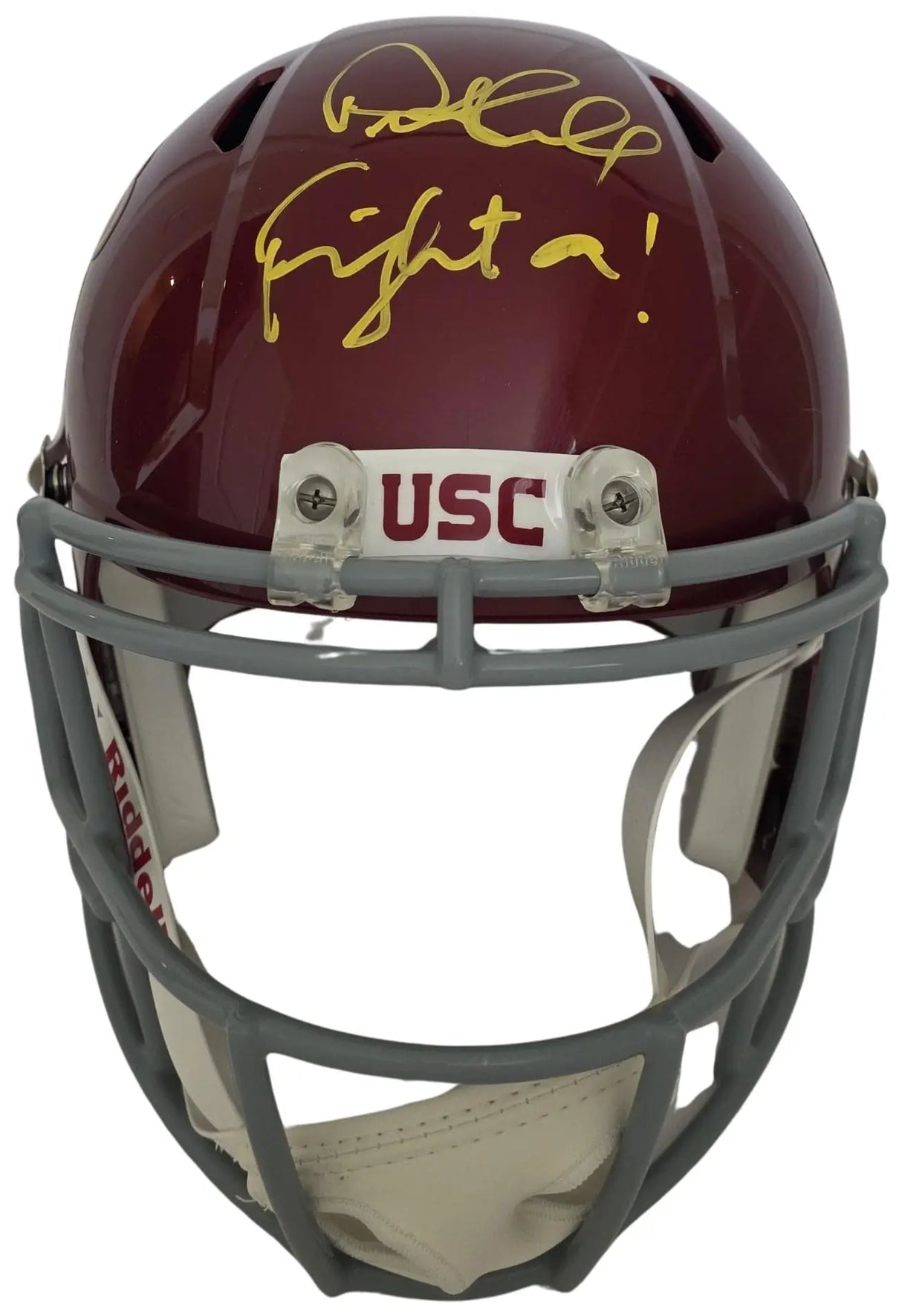 Pete Carroll Signed USC Trojans Full Size Football Helmet COA Proof Autographed USC
