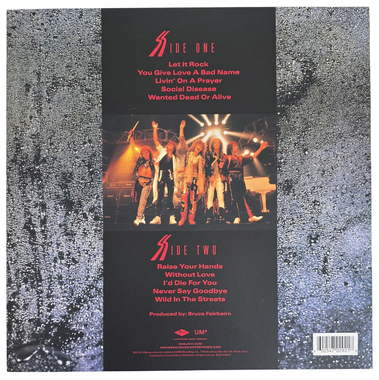 Jon Bon Jovi Signed Slippery When Wet Album COA Proof Autographed Vinyl Record Bon Jovi