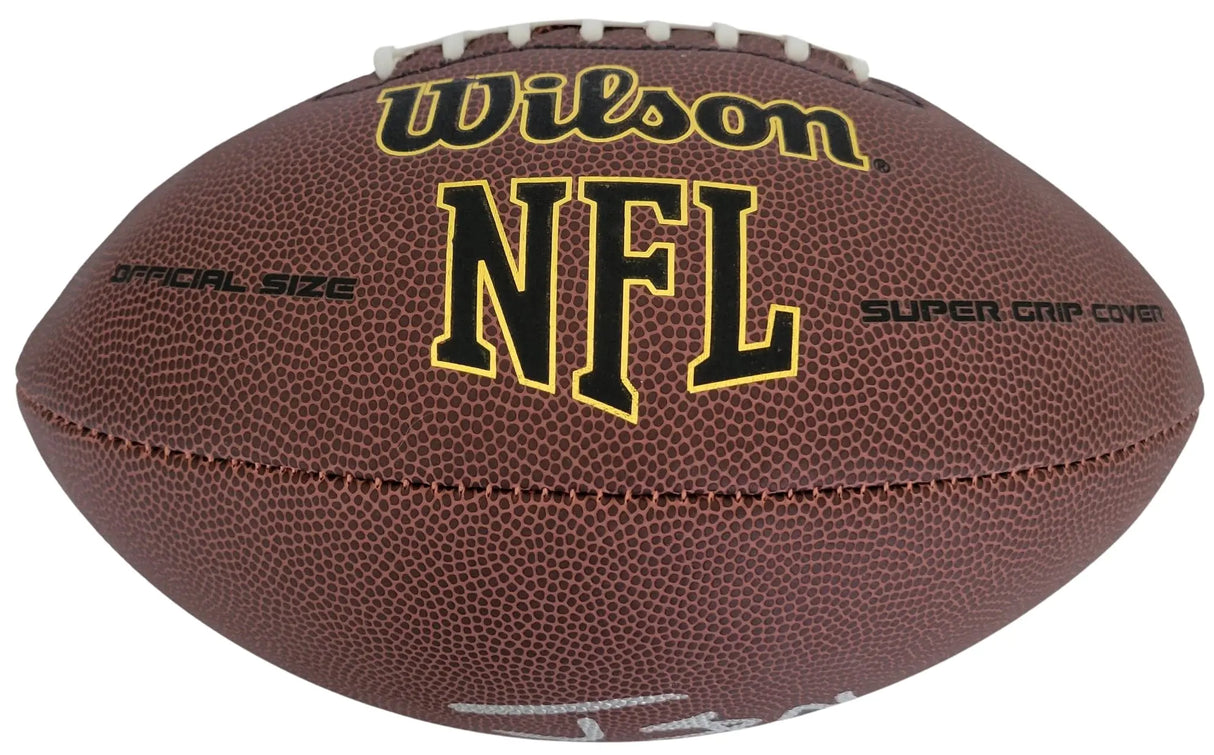 Jaxson Smith Njigba Signed Football Proof COA Autographed Seattle Seahawks Ohio State