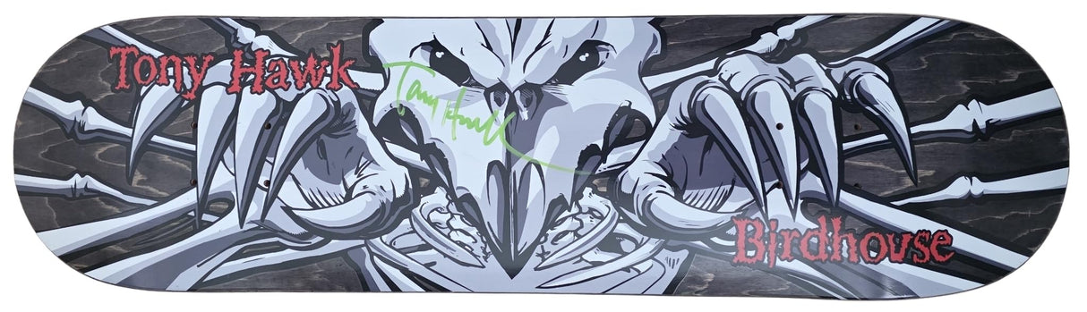 Tony Hawk Signed Skateboard Deck Exact Proof COA Autographed Birdhouse Board