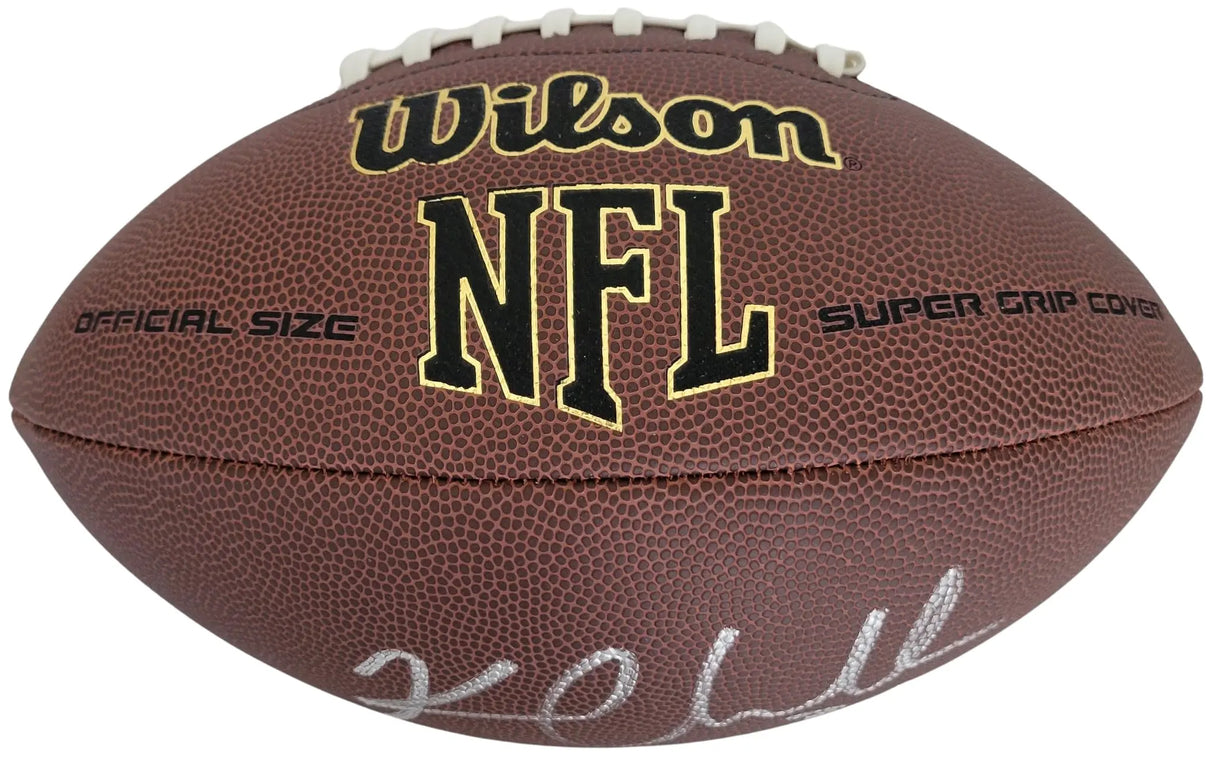 Kam Chancellor Seattle Seahawks Signed Football COA Exact Proof Autographed