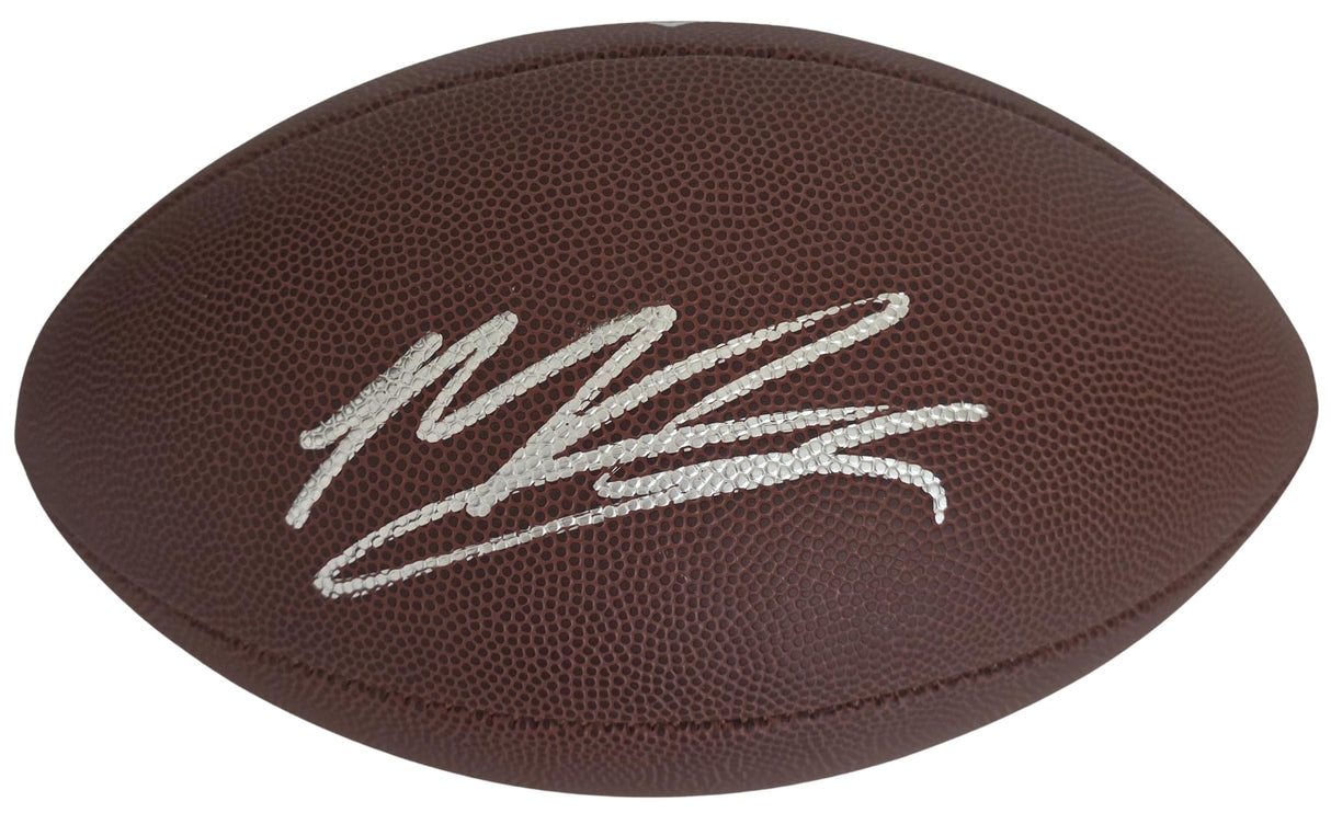 Marquise Brown Signed Duke Football Proof COA Autographed KC Chiefs Cardinals Ravens