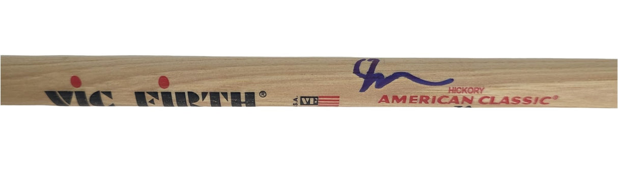Jason McGerr Death Cab for Cutie Drummer Signed Drumstick COA Proof Autographed
