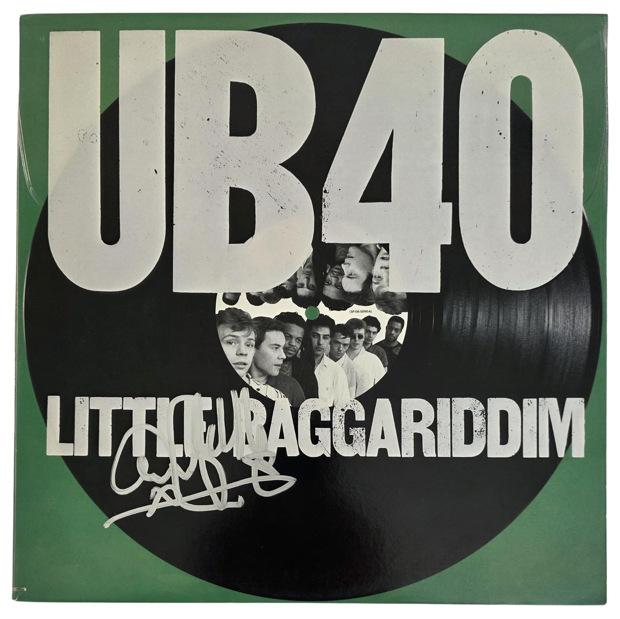 Ali Campbell Signed UB40 Little Baggariddim Album COA Proof Autographed Vinyl Record