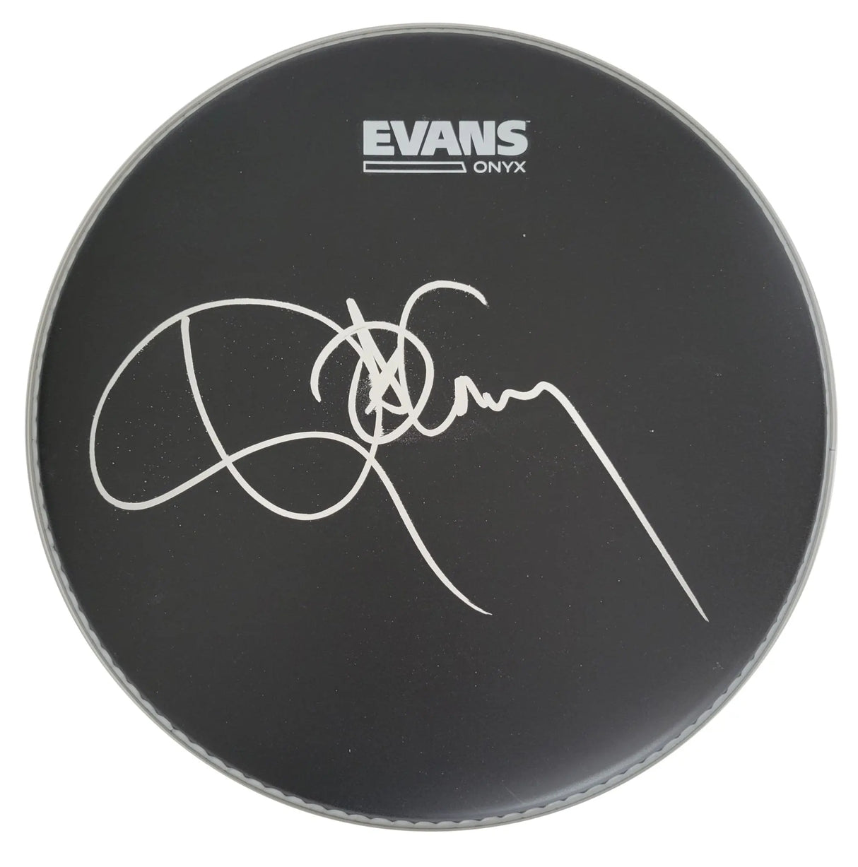 Danny Carey Tool Drummer Signed 12'' Drumhead COA Exact Proof Autographed Star