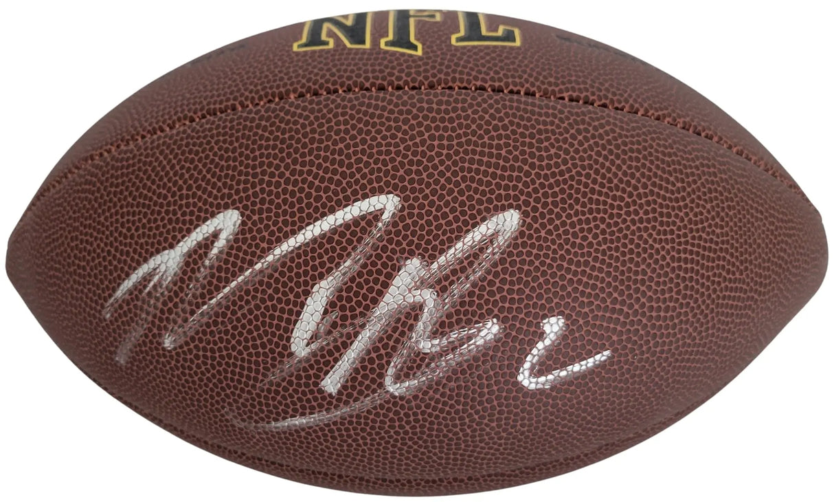 Marquise Brown Signed Football Proof COA Autographed KC Chiefs Cardinals Ravens