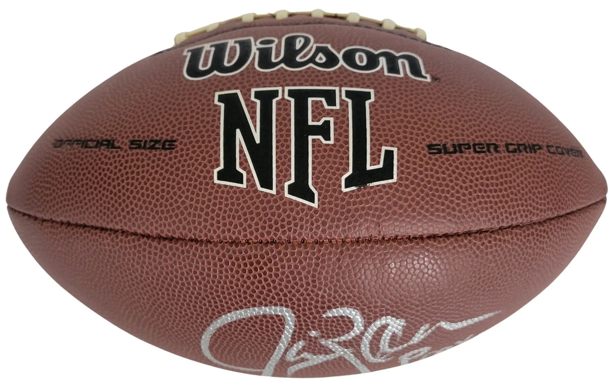 Jim Zorn Signed Football Exact Proof COA Autographed Seattle Seahawks