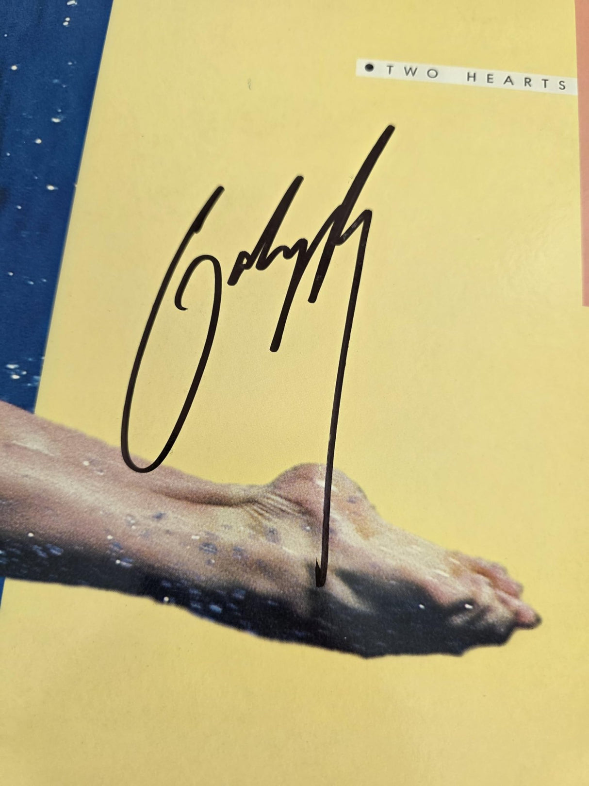 Colin Hay Signed Men At Work Two Hearts Album COA Proof Autographed Vinyl Record