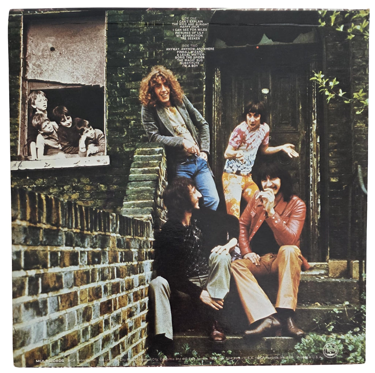 Pete Townshend Signed The Who Meaty Beaty Big and Bouncy Album COA Proof Autographed Vinyl Record