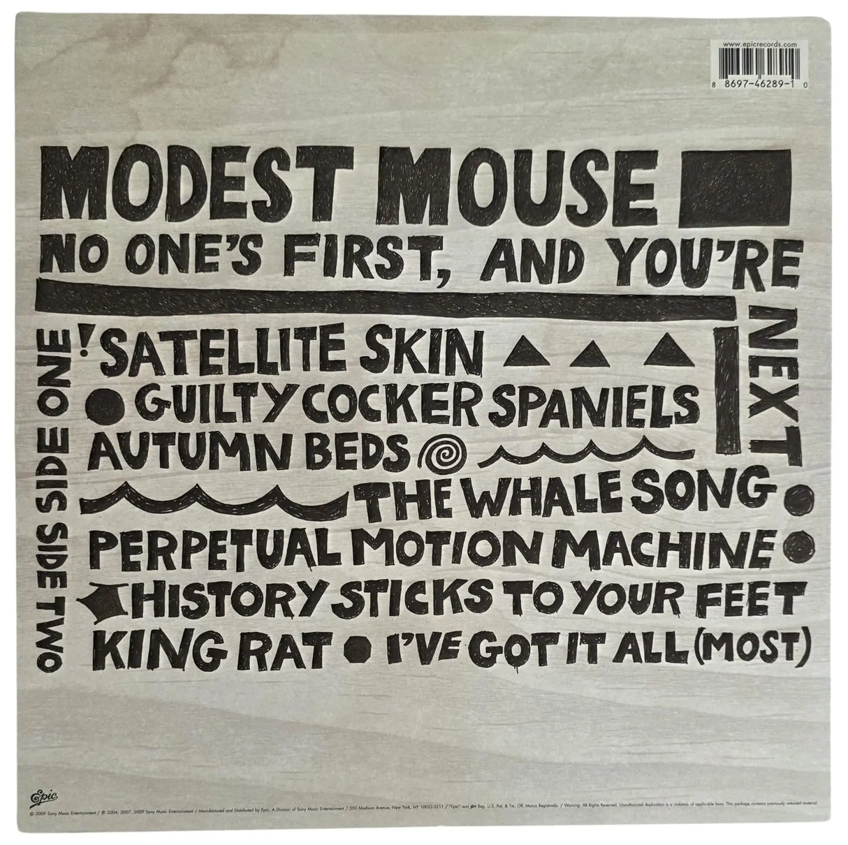 Isaac Brock Signed Modest Mouse No Ones First, And Youre Next Album COA Exact Proof Autographed Vinyl Record