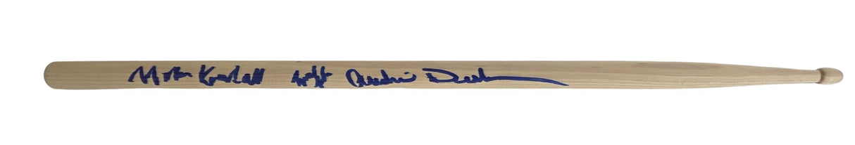Great White Band Signed Drumstick COA Exact Proof Autographed Rock Band..