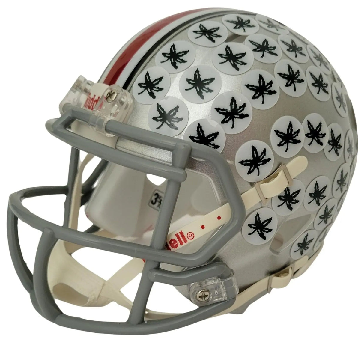 Emeka Egbuka Signed Ohio State Buckeyes Mini Football Helmet Proof COA Autographed