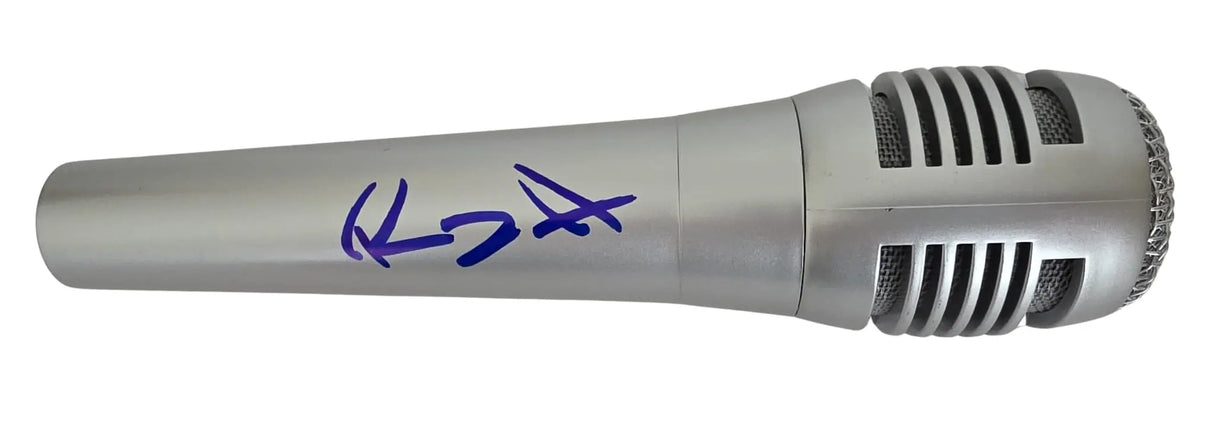 RZA WU Tang Clan Rapper Signed Microphone COA Exact Proof Autographed Mic