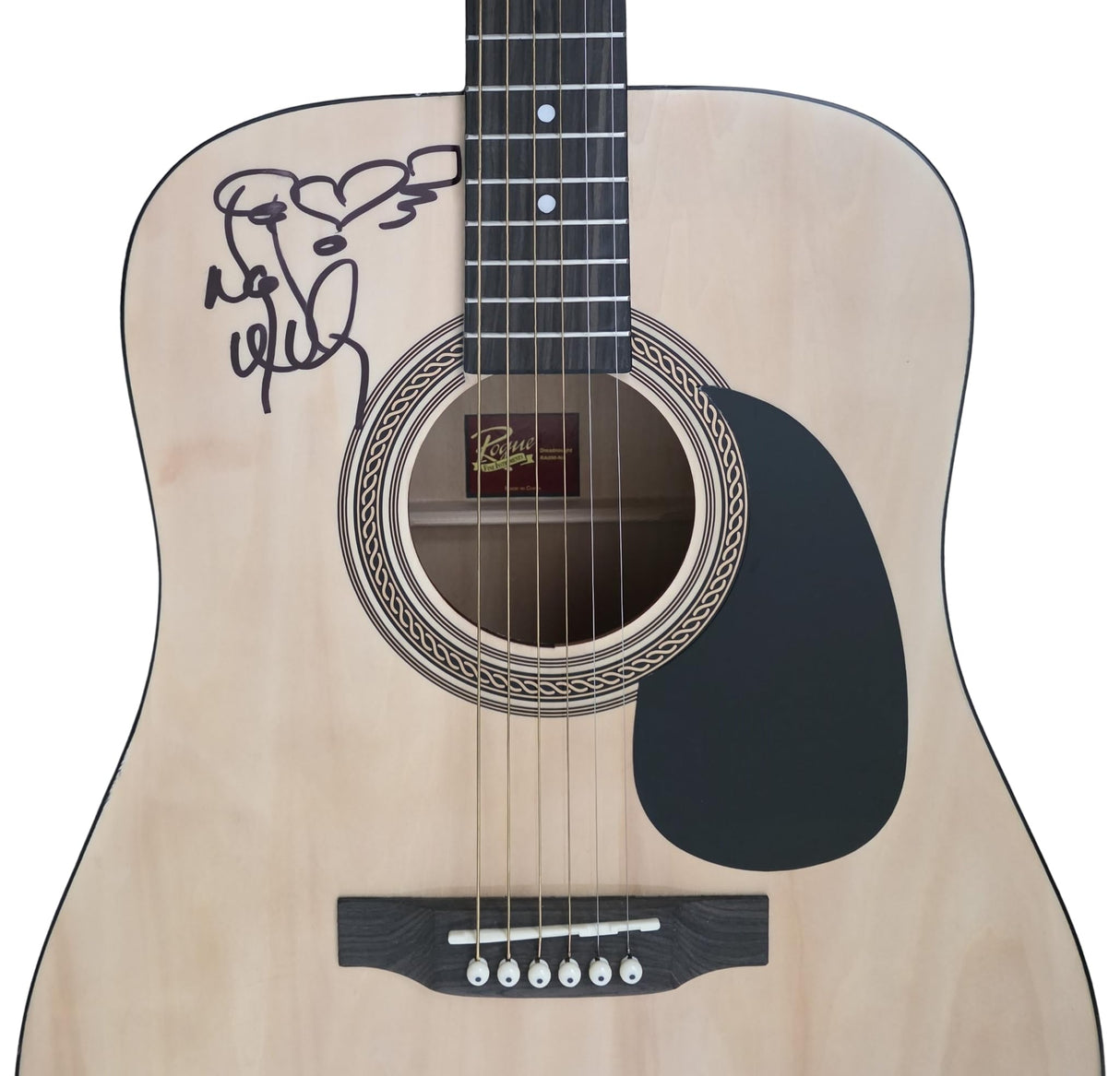 Nancy Wilson Signed Full Size Acoustic Guitar COA Proof Heart Band Autographed