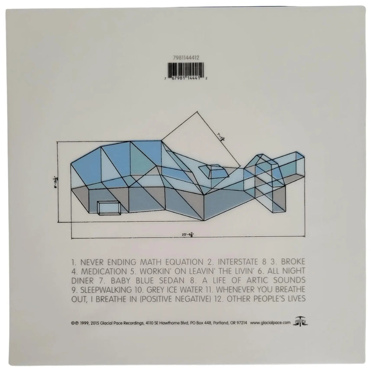 Isaac Brock Signed Modest Mouse Building Nothing Out Of Something Album Vinyl Record Proof COA Autographed