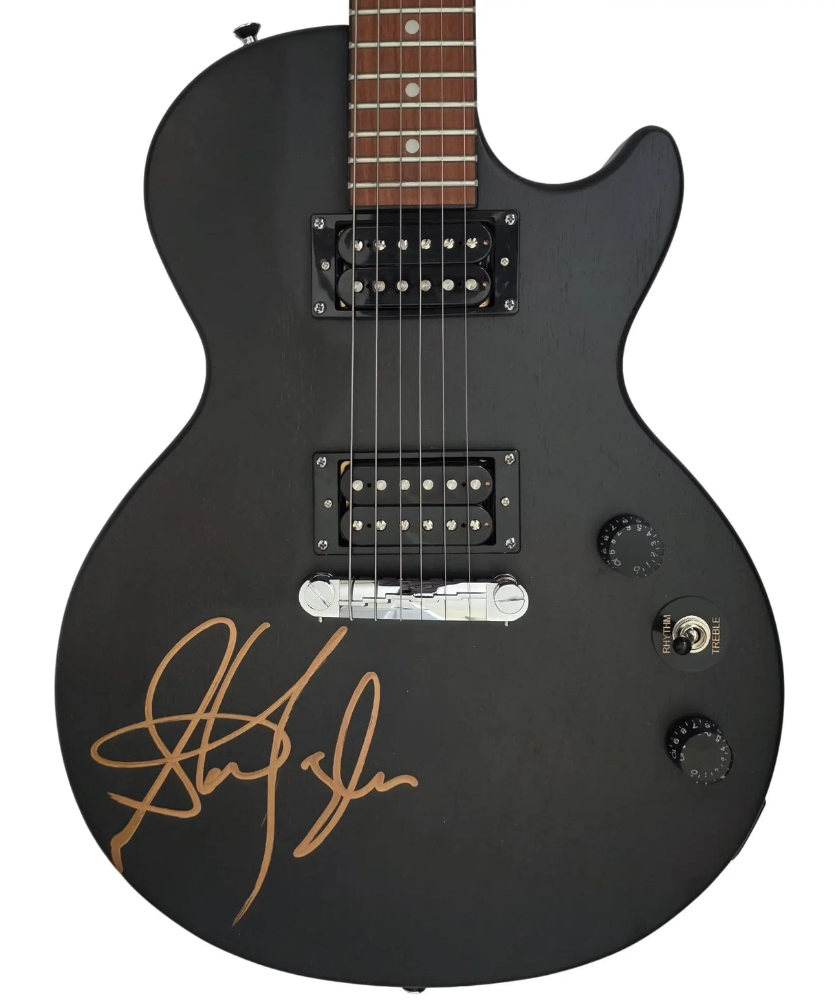 Steven Tyler Signed Les Paul Guitar COA Exact Proof Autographed Aerosmith Singer