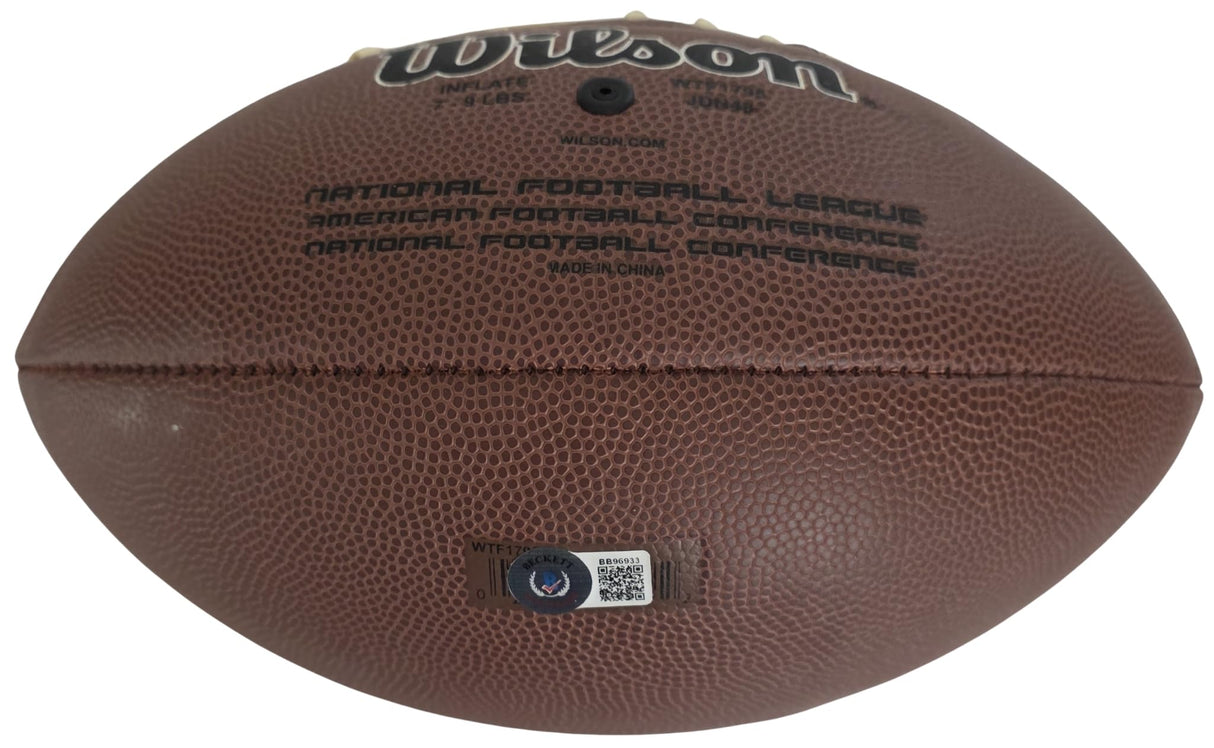 Jason Pierre Paul Signed Football Proof Beckett Autographed Tampa Bay Buccaneers New York Giants