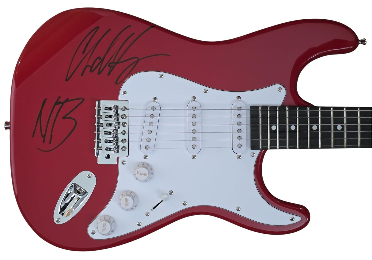 Chad Kroeger Signed Full Size Electric Guitar COA Exact Proof Autographed Nickelback