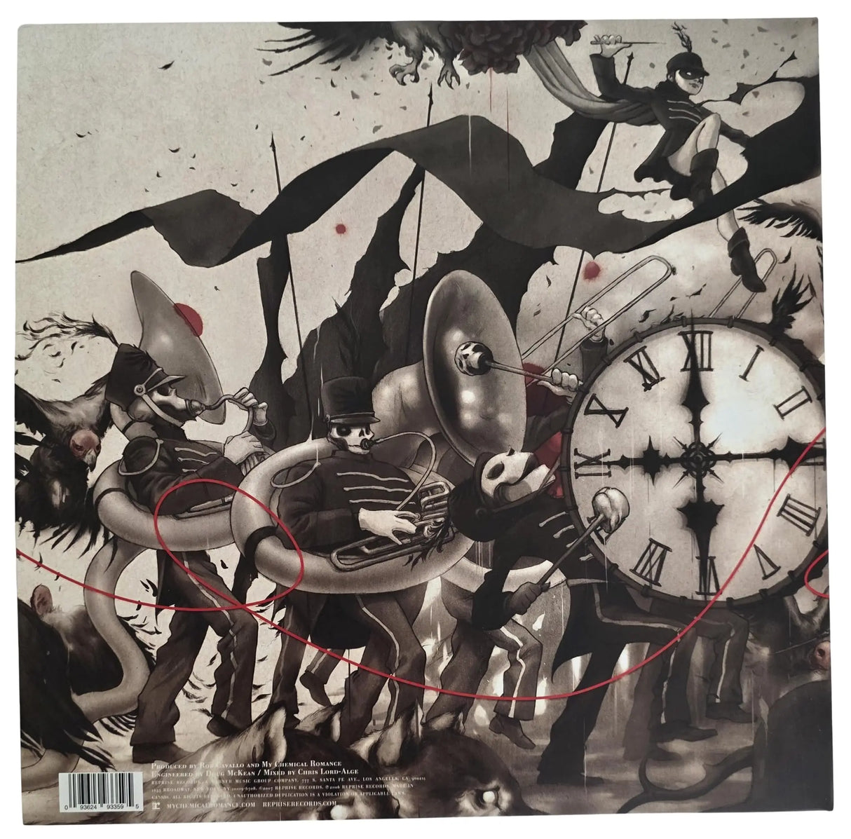 Gerard Way Signed My Chemical Romance The Black Parade Album Exact Proof COA Autographed Vinyl Record