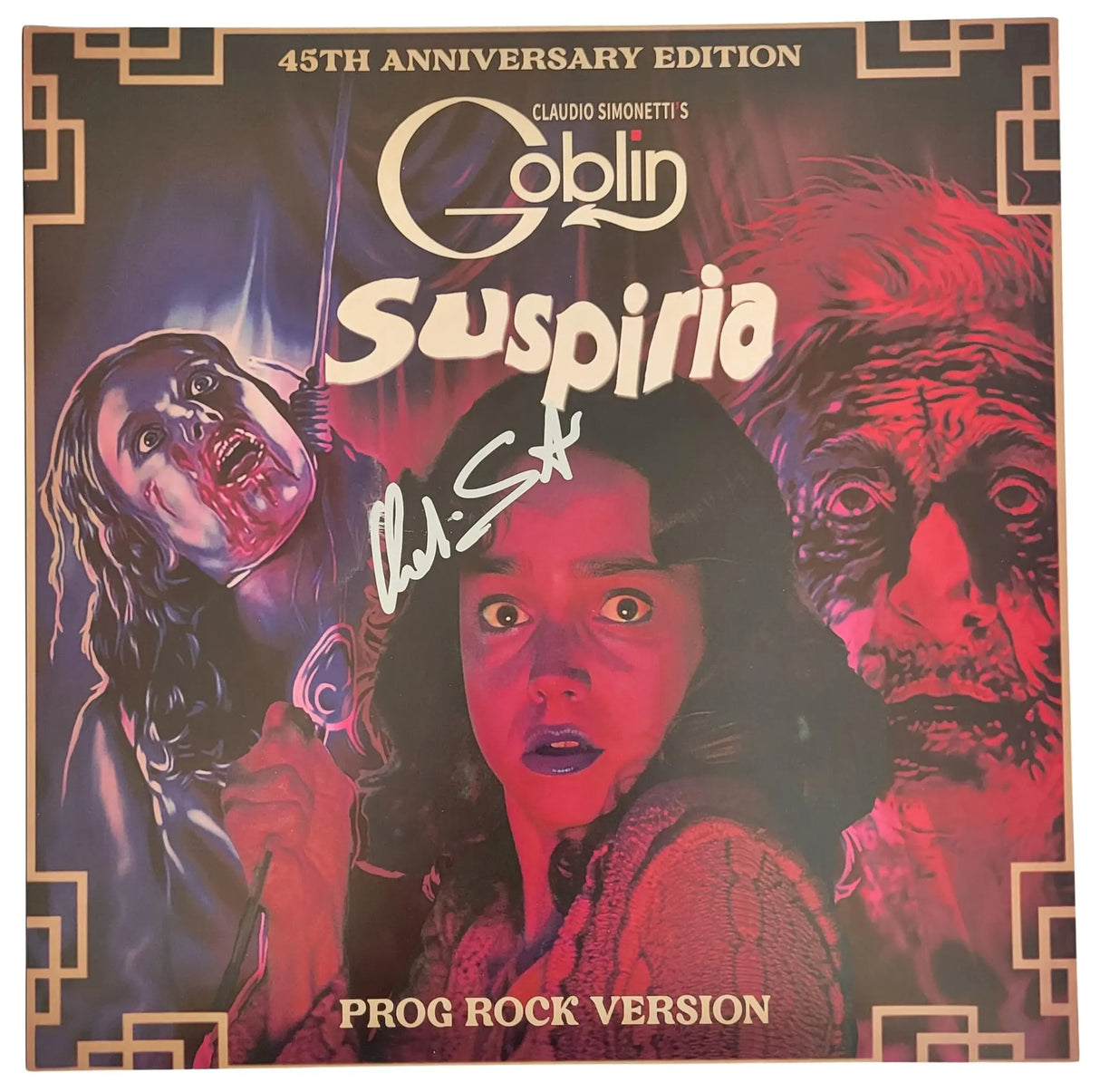 Claudio Simonetti Goblin Signed Suspiria Album Proof Autographed Vinyl Record