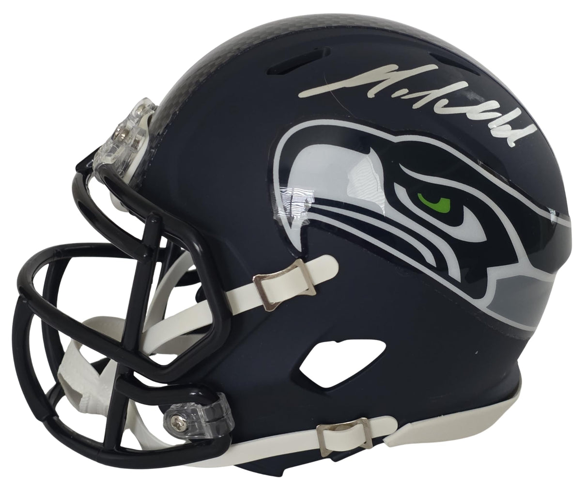 Mike Macdonald Signed Mini Football Helmet Proof COA Autographed Seattle Seahawks
