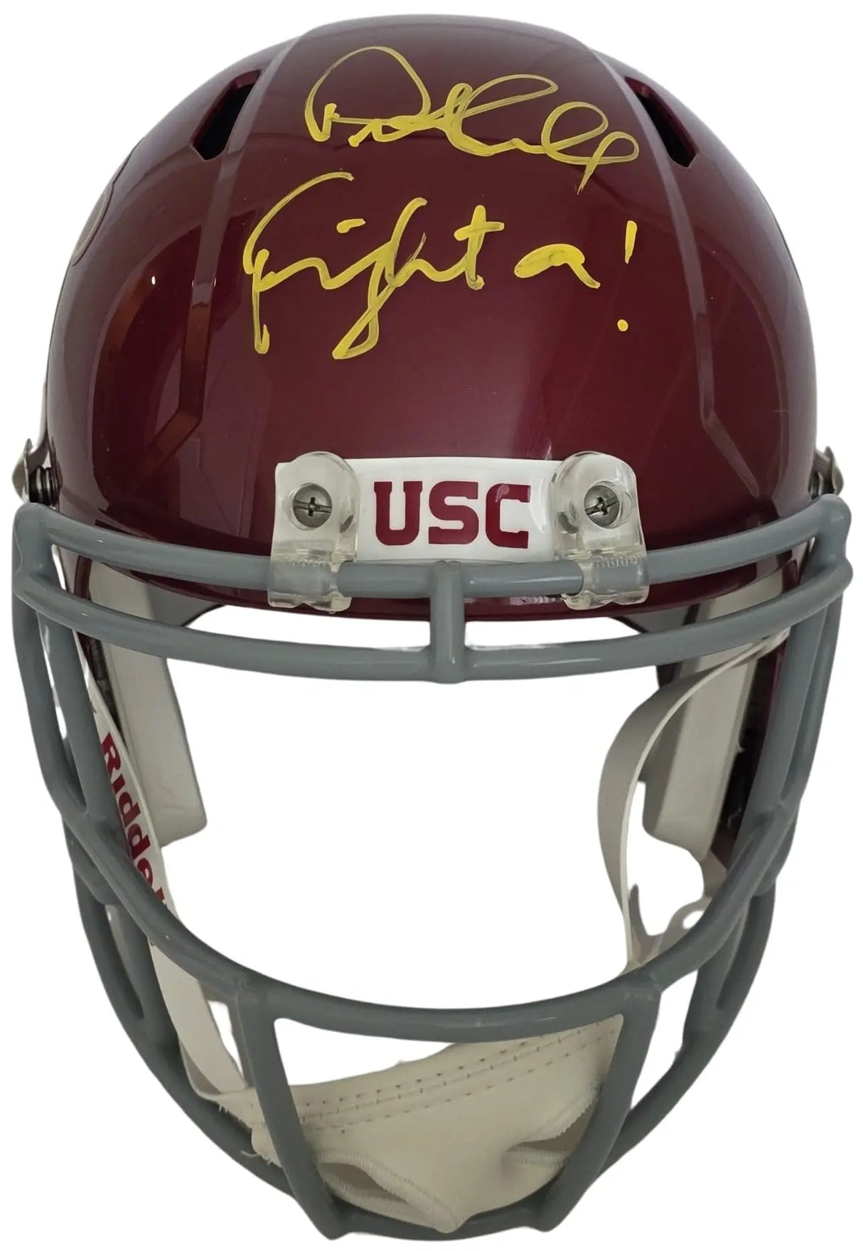 Pete Carroll Signed USC Trojans Full Size Football Helmet COA Proof Autographed USC