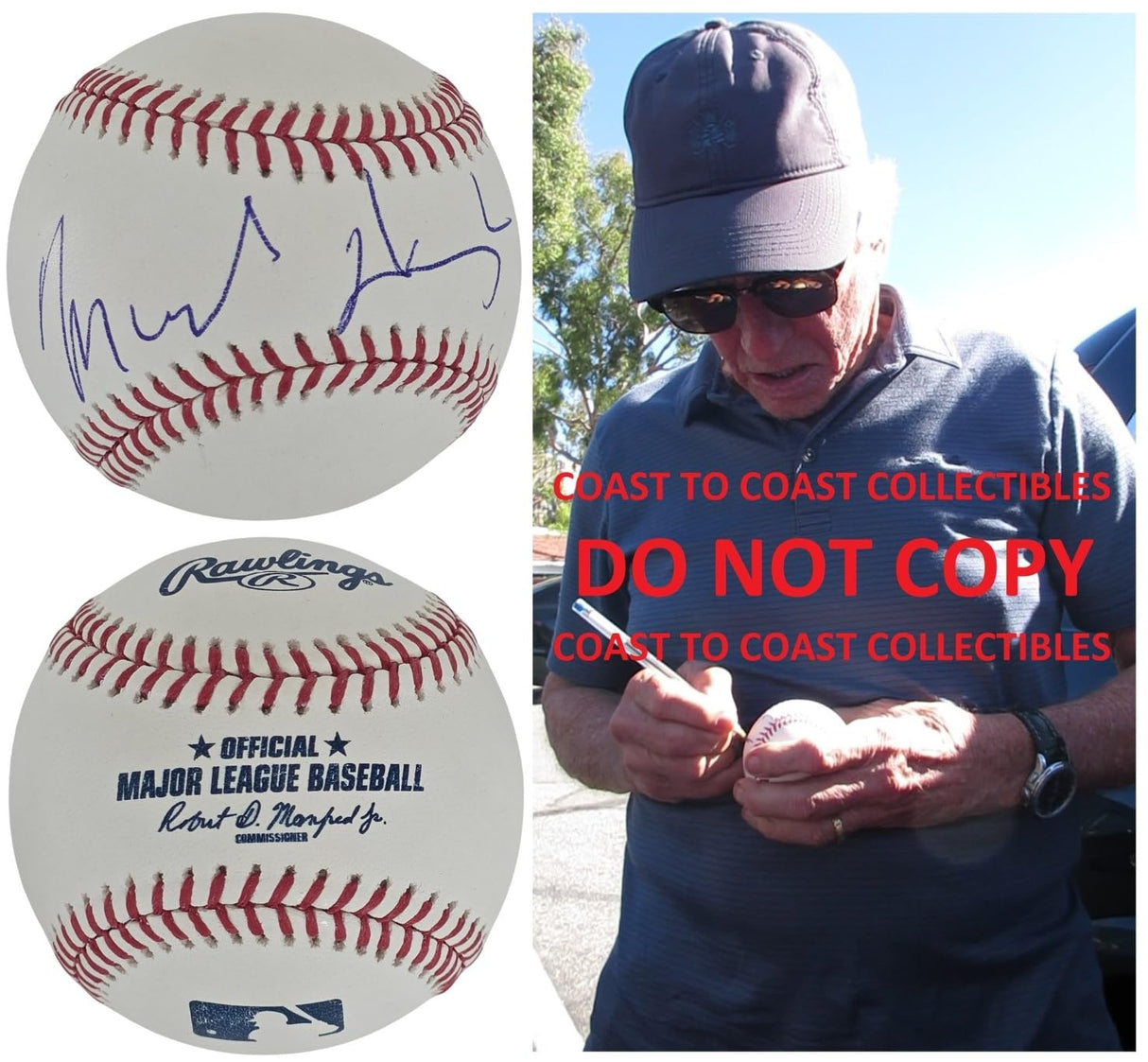 Michael Douglas Signed Baseball COA Exact Proof Autographed RARE Actor Auto STAR