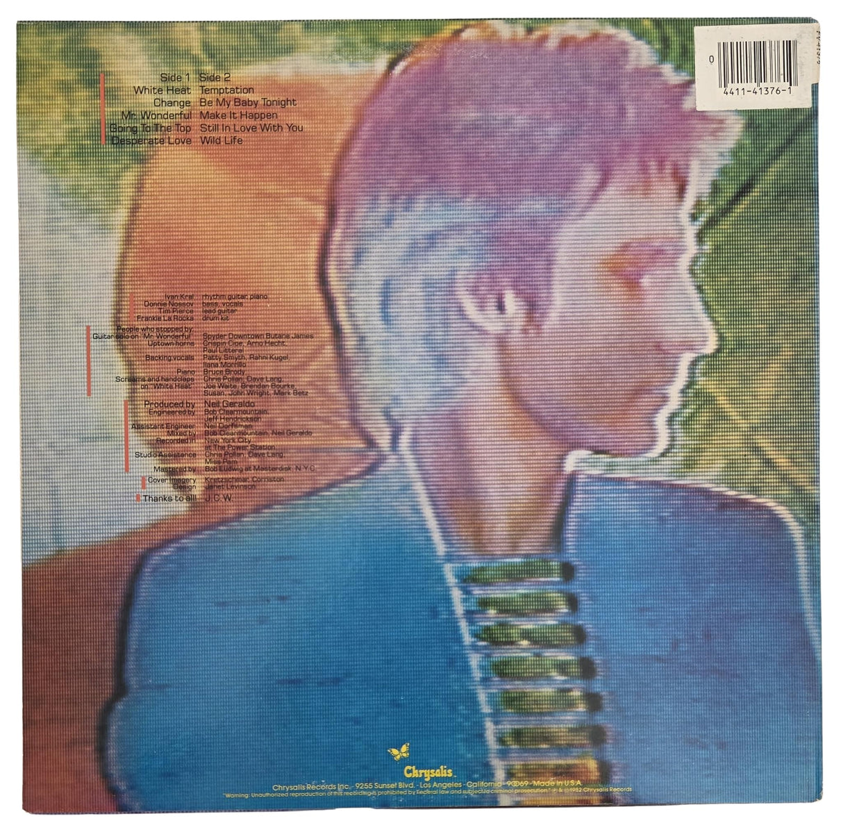 John Waite Signed Ignition Album COA Exact Proof Autographed Vinyl Record