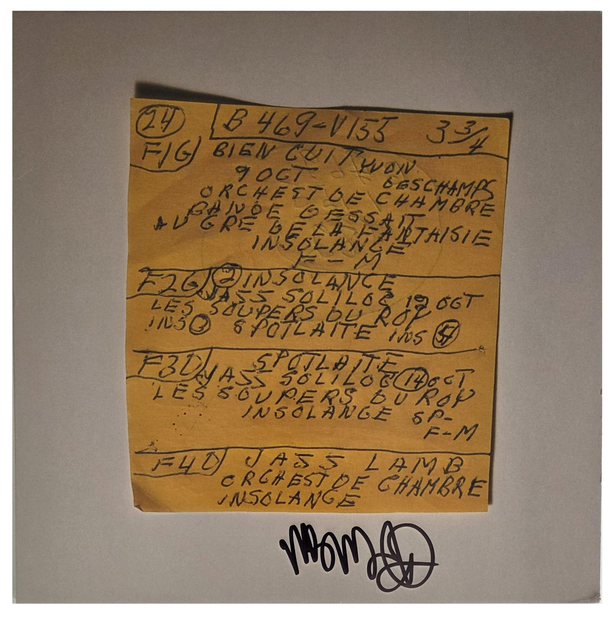 Mac DeMarco Signed Other Here Comes The Cowboy Album COA Exact Proof Autographed Vinyl Record