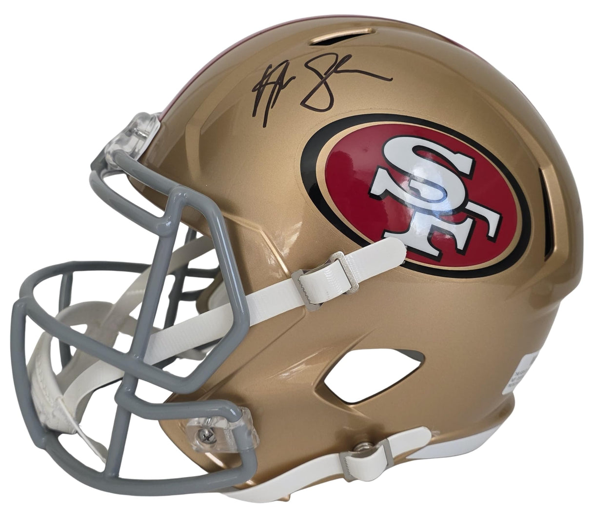 Kyle Shanahan Signed 49ers Full Size Helmet COA Proof Autographed San Francisco
