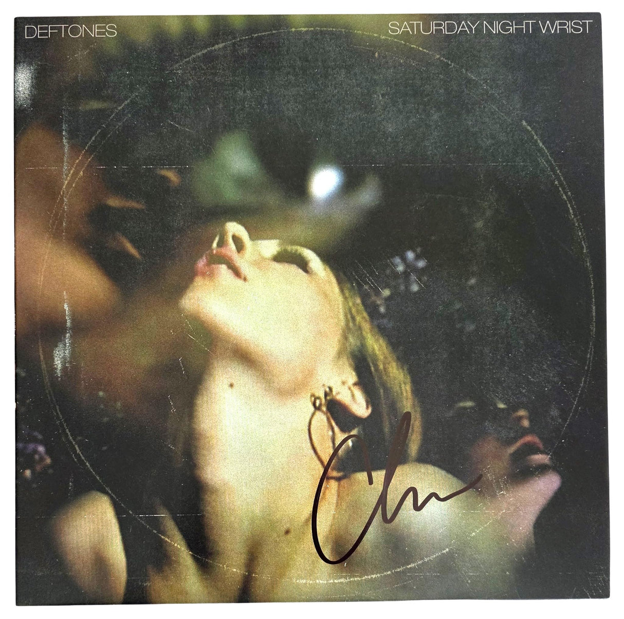 Chino Moreno Signed Deftones Saturday Night Wrist Album Proof Autographed Vinyl Record Deftones