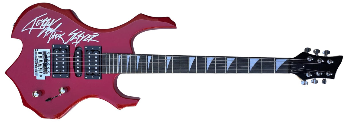 Kerry King Signed Full Size Electric Metal Guitar COA Exact Proof Autographed Auto Slayer