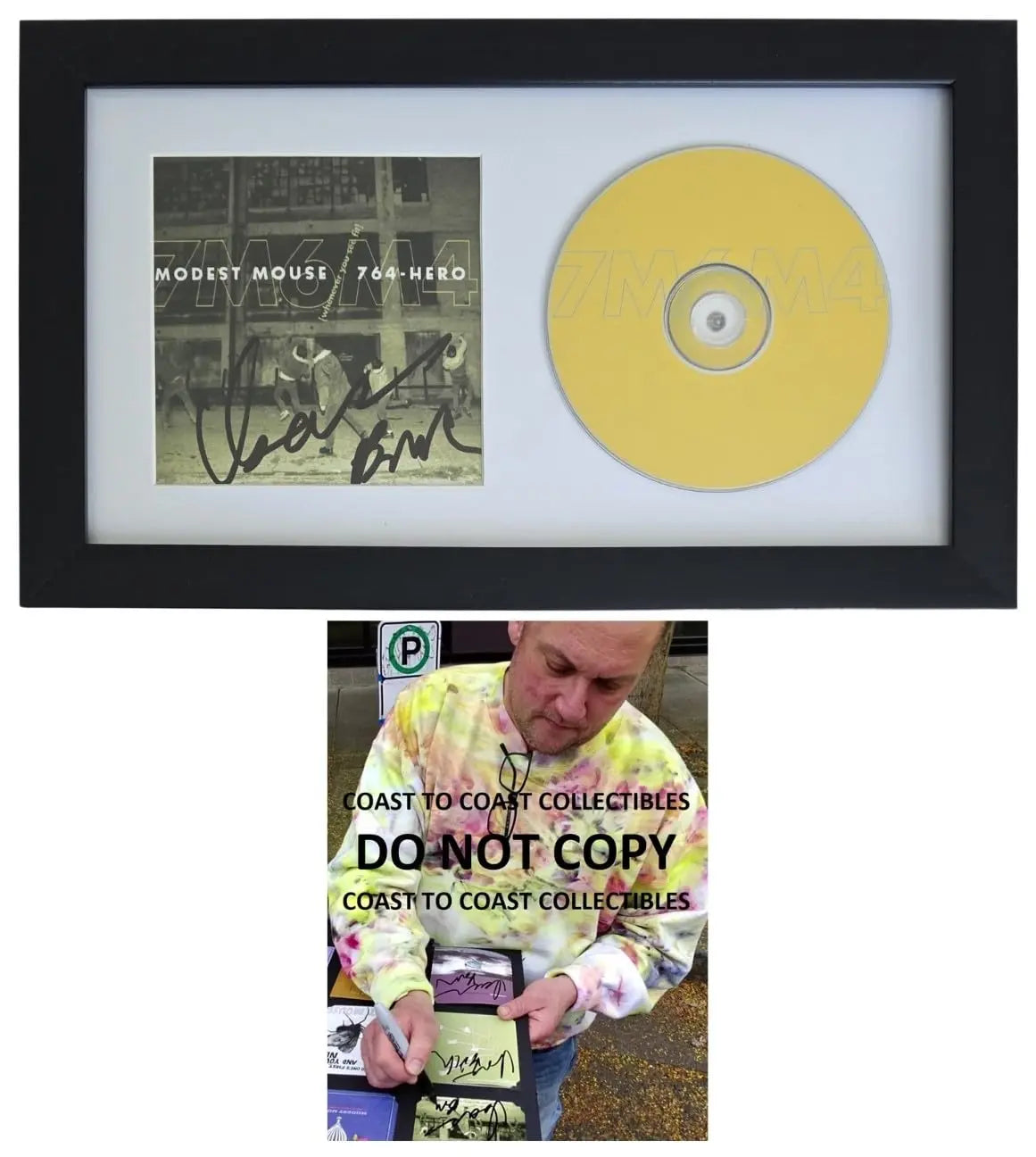 Isaac Brock Signed Modest Mouse Whenever You See Fit / 764 - Hero CD COA Proof Autographed