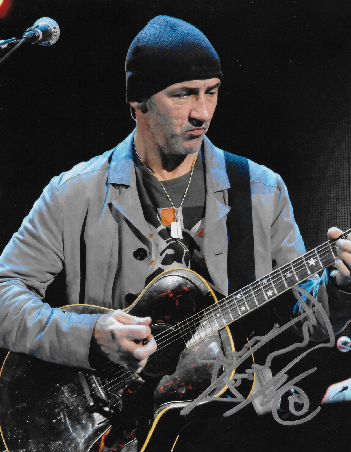 Simon Townshend Signed 8x10 Photo COA Proof Autographed Singer Guitarist The Who