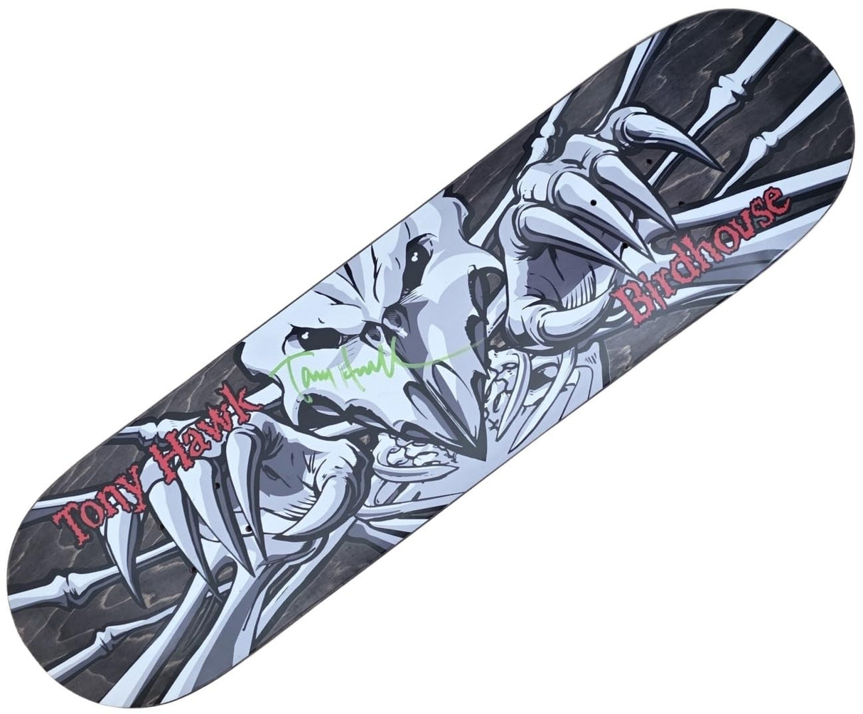 Tony Hawk Signed Skateboard Deck Exact Proof COA Autographed Birdhouse Board