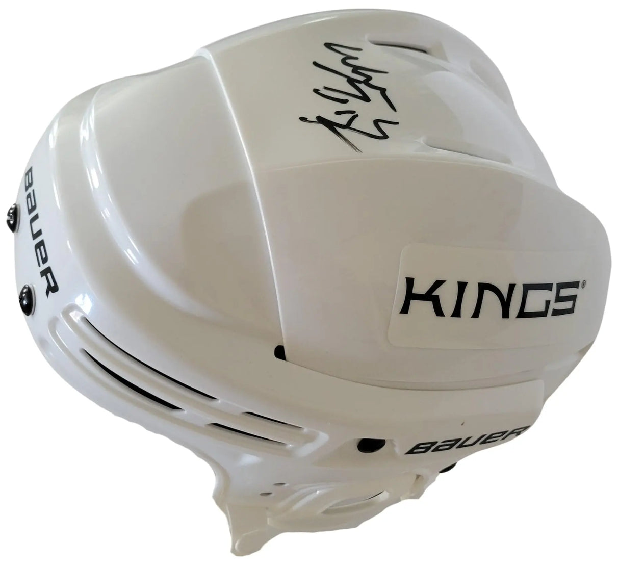 Wayne Gretzky Signed LA Kings Full Size Hockey Helmet Exact Proof COA Autographed