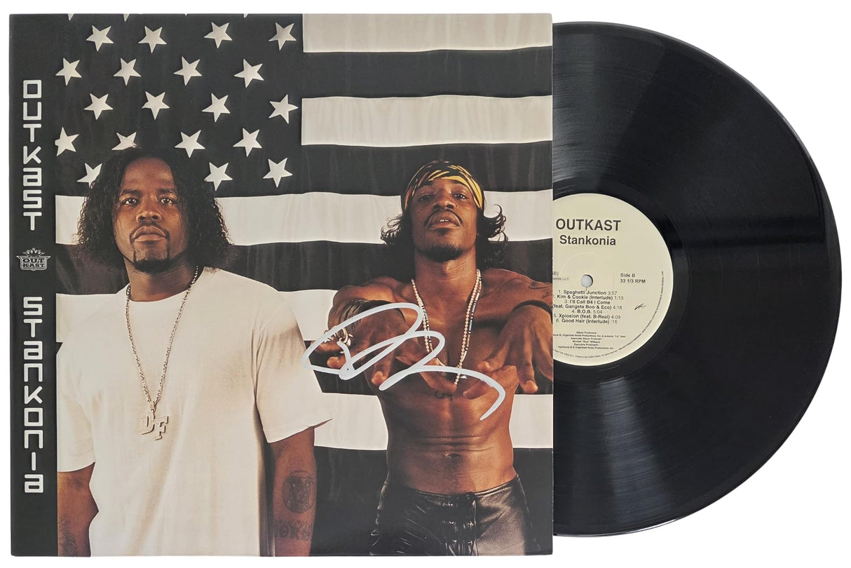 Big Boi Signed OutKast Stankonia Album COA Exact Proof Autographed Vinyl Record
