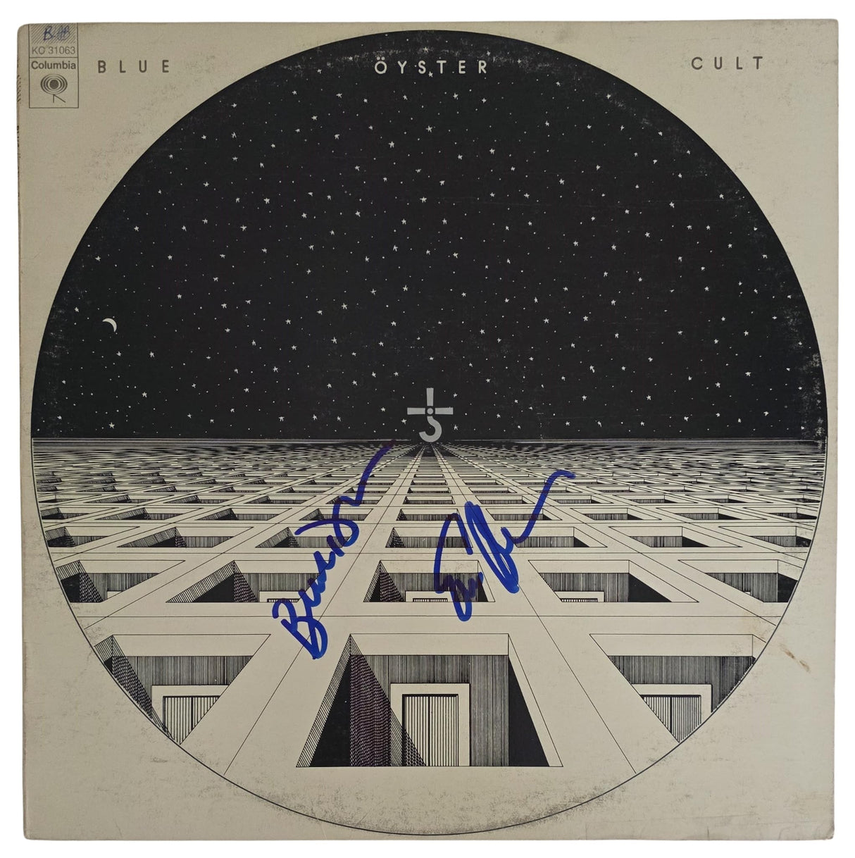 Blue Oyster Cult Signed Album COA Proof Autographed Vinyl Record Buck Dharma Eric Bloom