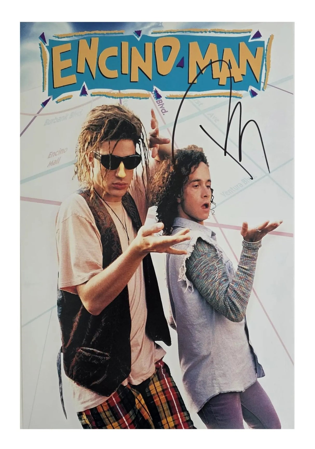 Pauly Shore Signed Encino Man 12x18 Photo COA Exact Proof Autographed Poster Star