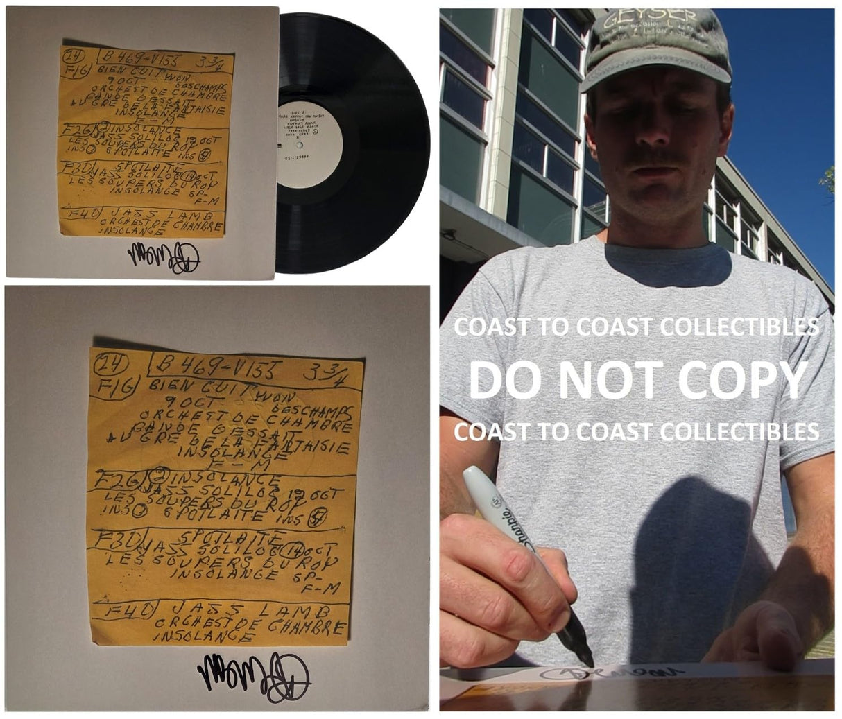 Mac DeMarco Signed Other Here Comes The Cowboy Album COA Exact Proof Autographed Vinyl Record
