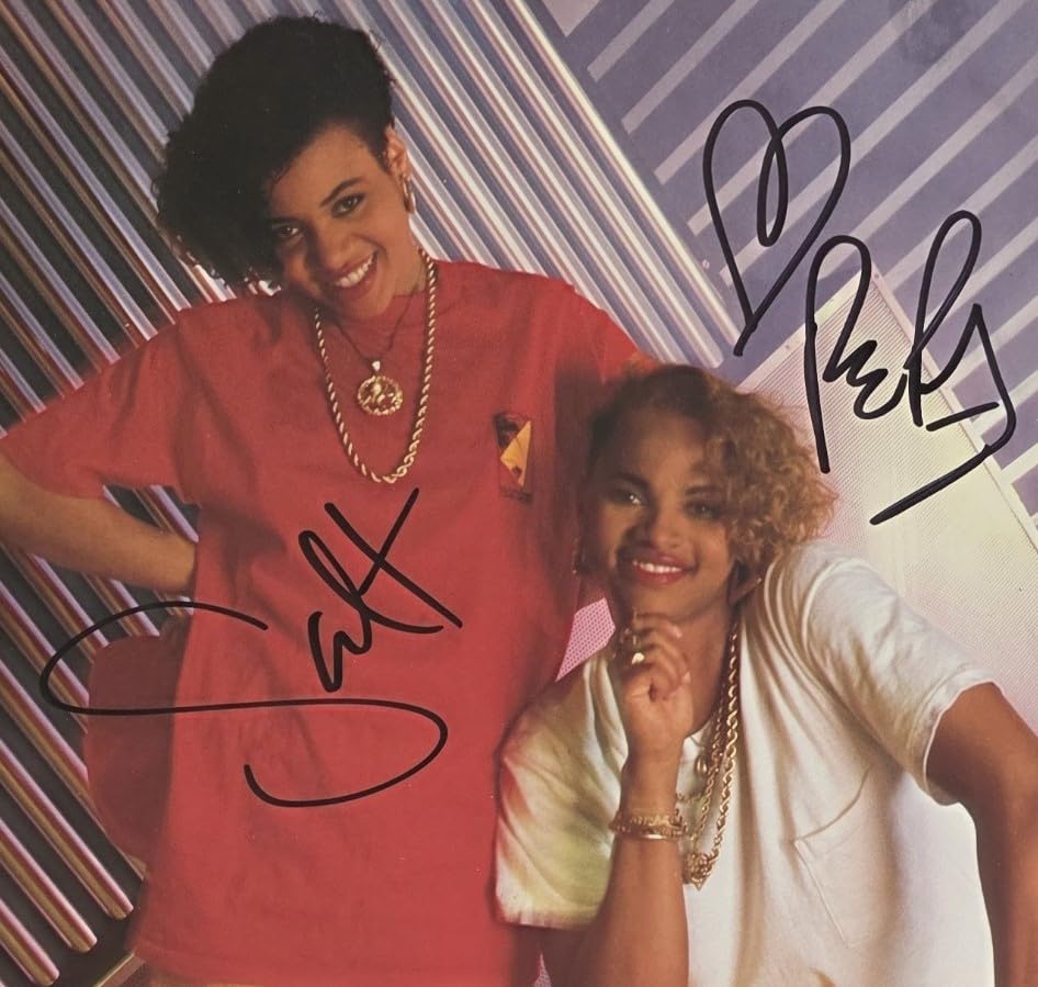 Salt - N - Pepa Signed Tramp Album COA Exact Proof Autographed Vinyl Record