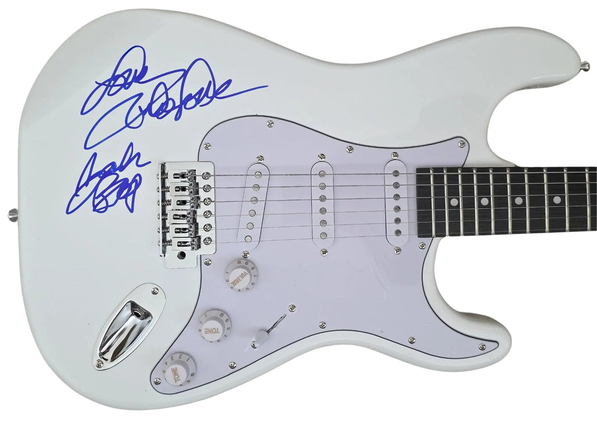 Mike Love Signed Full Size Electric Guitar COA Proof Autographed Beach Boys