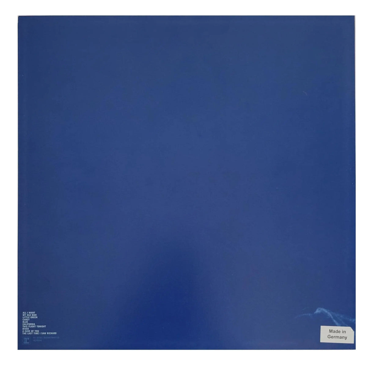 Joni Mitchell Signed Blue Album COA Exact Proof Autographed Vinyl Record VERY RARE