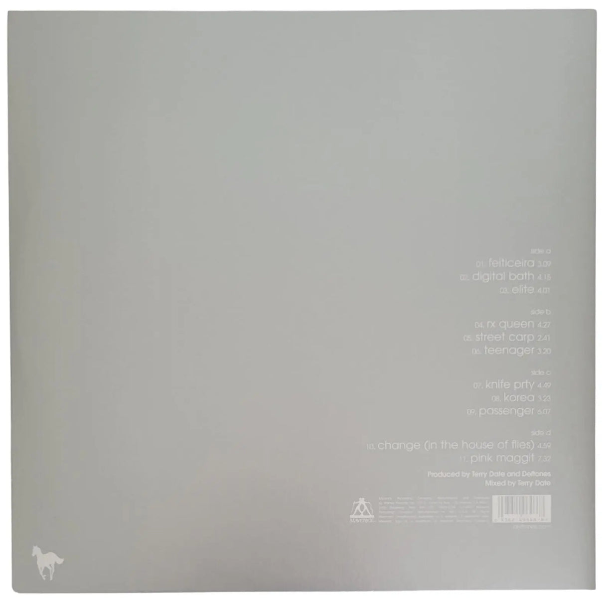 Chino Moreno Signed Deftones White Pony Album Proof Autographed Vinyl Record