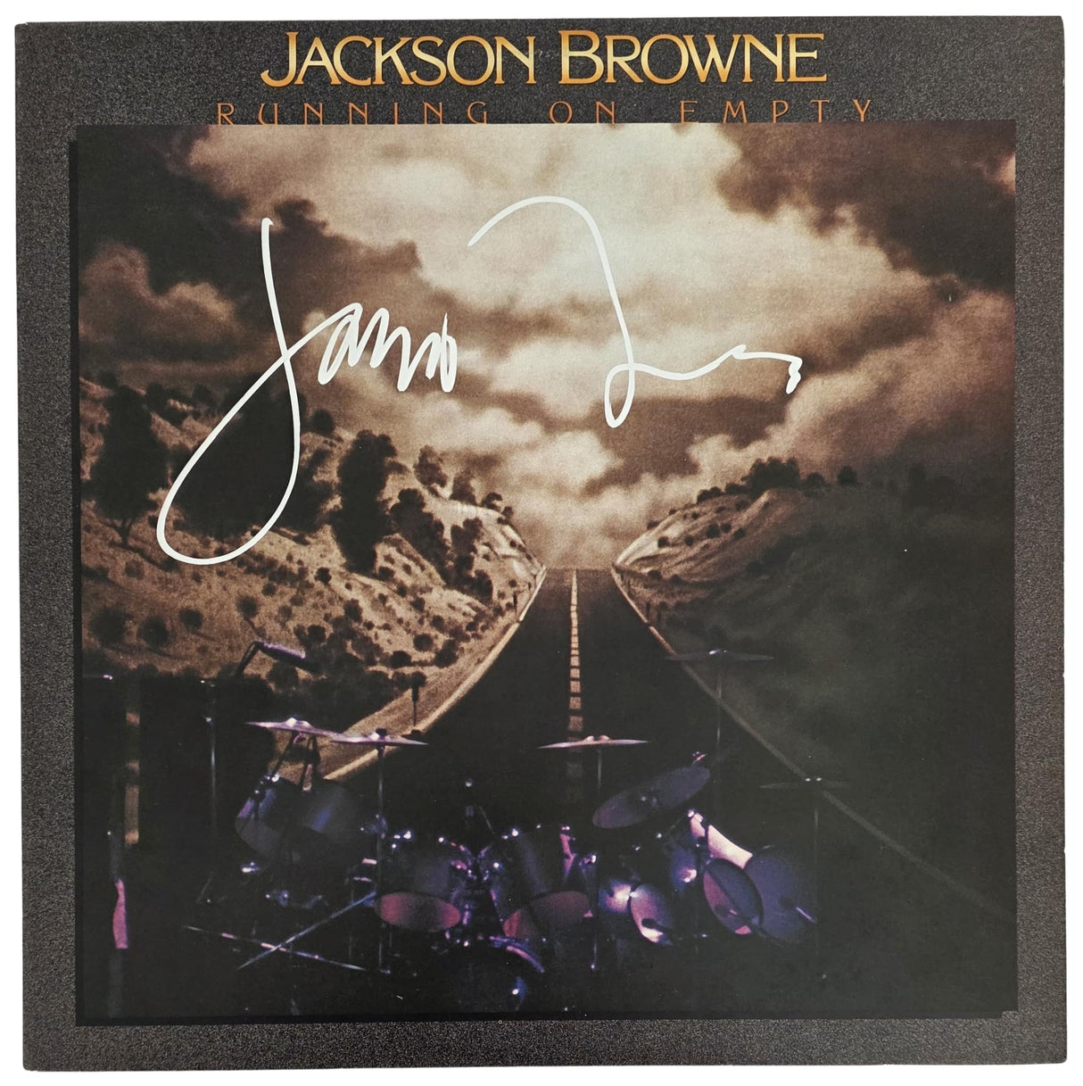 Jackson Browne Signed Running on Empty Album COA Proof Autographed Vinyl Record