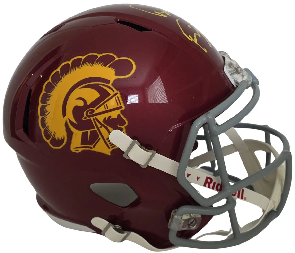 Pete Carroll Signed USC Trojans Full Size Football Helmet COA Proof Autographed USC